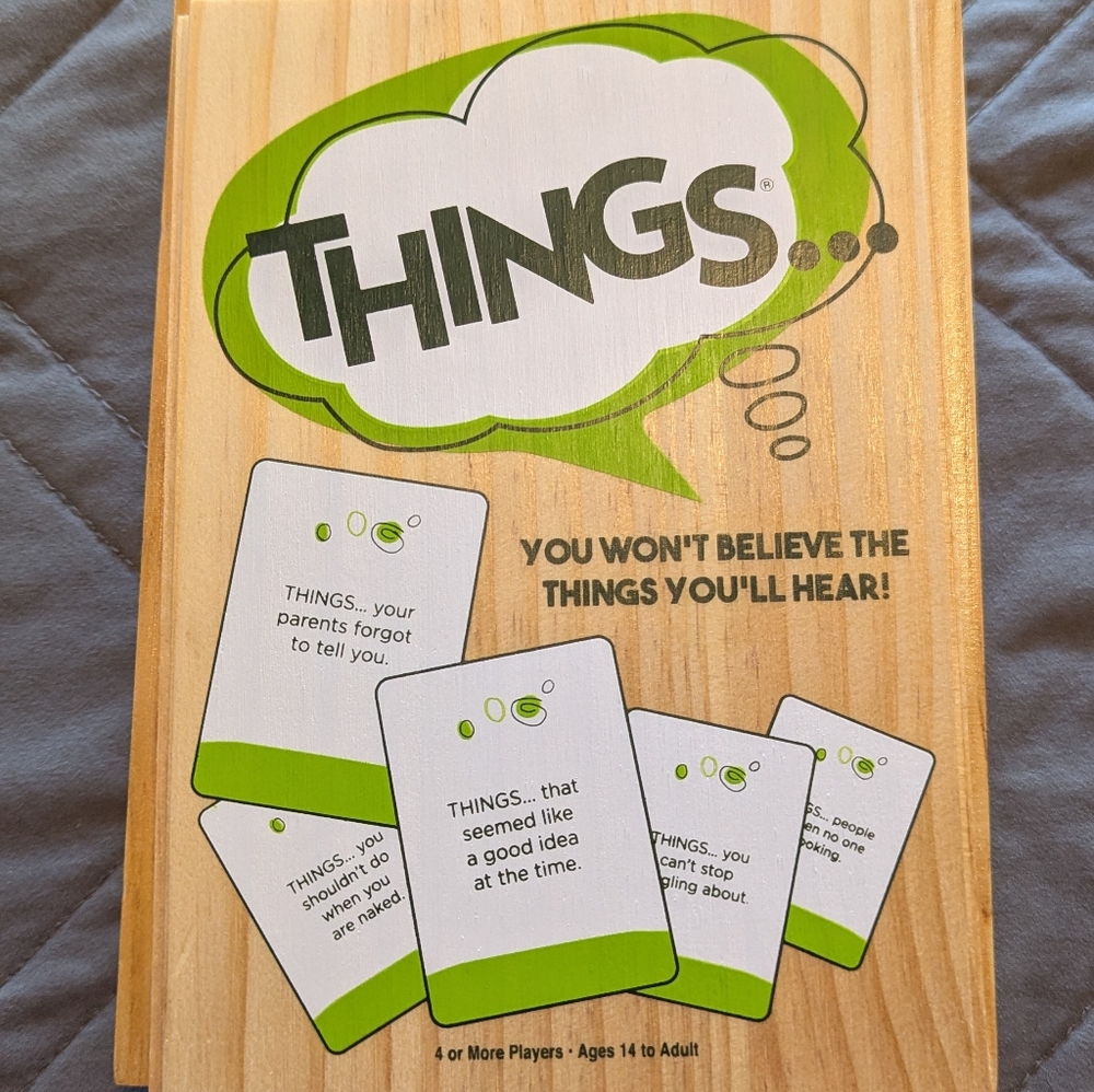 Things Party Game New